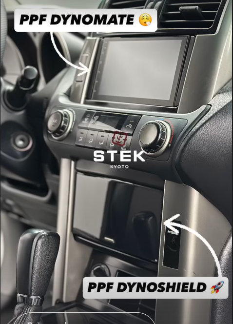 Instalación PPF STEK